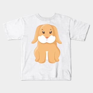 Lop Eared Rabbit Adorable Cute Kawaii Animals Kids T-Shirt